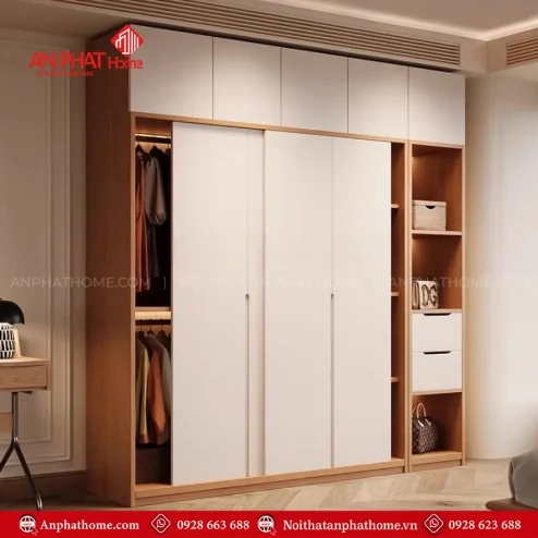 Tủ đựng quần áo cánh lùa đẹp TA-661