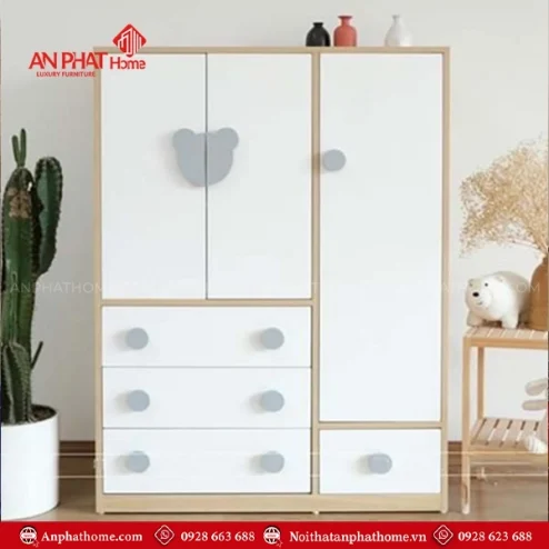Tủ đựng quần áo cho bé hiện đại TA-640