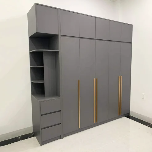 Tủ đựng quần áo gỗ MDF TA-655