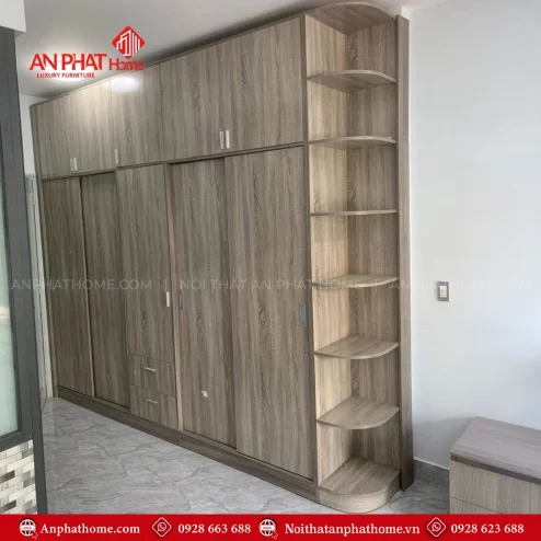 Tủ quần áo 2 buồng, 3 buồng, 4 buồng đẹp