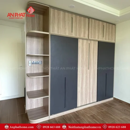 Mẫu tủ quần áo đẹp trong phòng ngủ