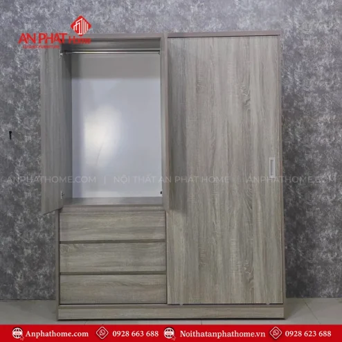 Mẫu tủ quần áo trong phòng ngủ hiện đại