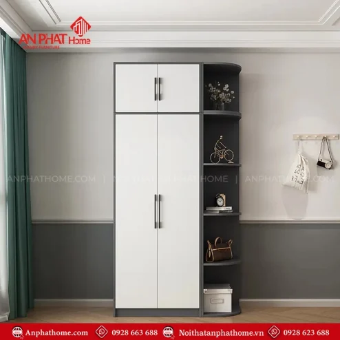 Tủ quần áo đơn giản mà đẹp
