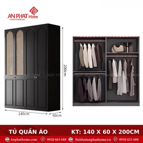 Tu dung quan ao hien dai TA 669 6