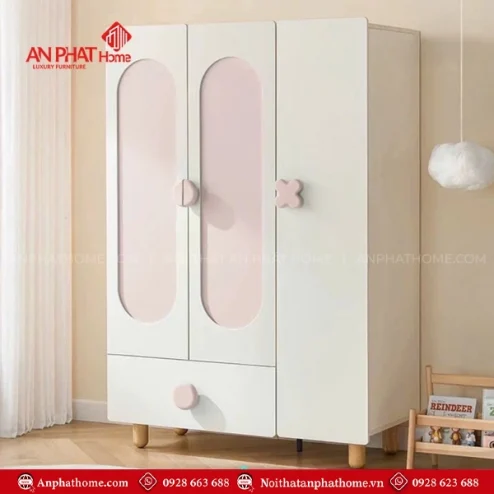 Tủ quần áo trẻ em gỗ công nghiệp