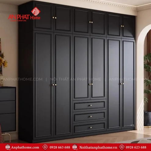 Thiết kế tủ quần áo cho phòng ngủ nhỏ