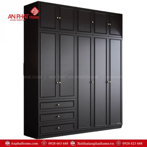 Mẫu tủ quần áo trong phòng ngủ hiện đại