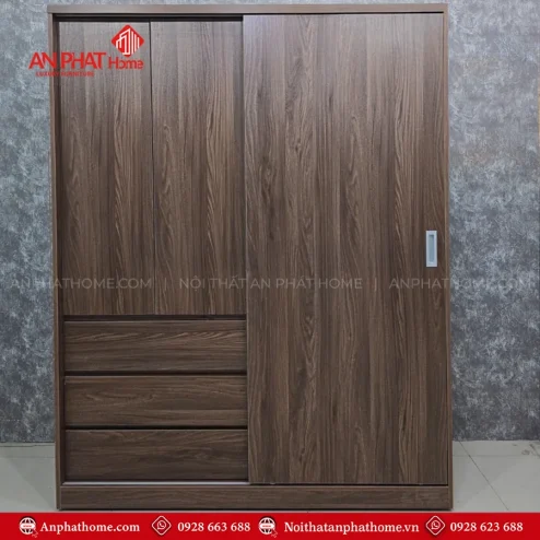 Tủ quần áo đơn giản mà đẹp TA-673