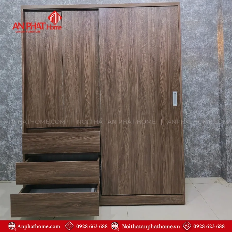 Tủ quần áo đơn giản mà đẹp TA-673 11 Tu quan ao don gian ma dep TA 673 4