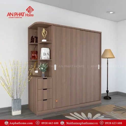 Tủ quần áo gỗ cao cấp TA-601