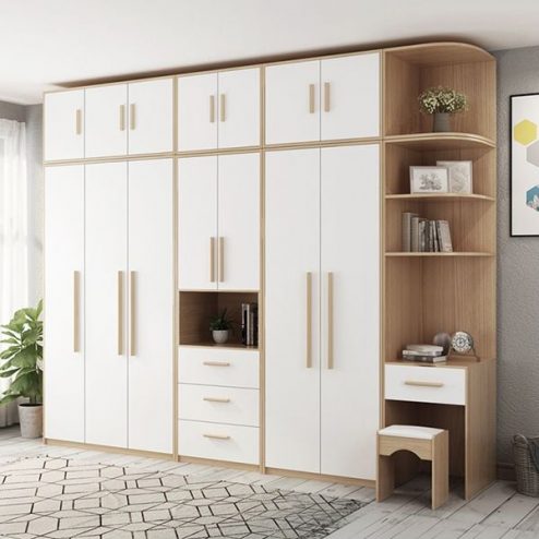 Tủ quần áo liền bàn trang điểm cao cấp TA-652