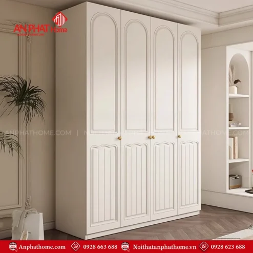 Tủ quần áo 4 buồng đẹp