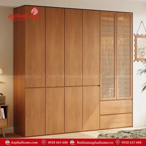 Thiết kế tủ quần áo cho phòng ngủ nhỏ
