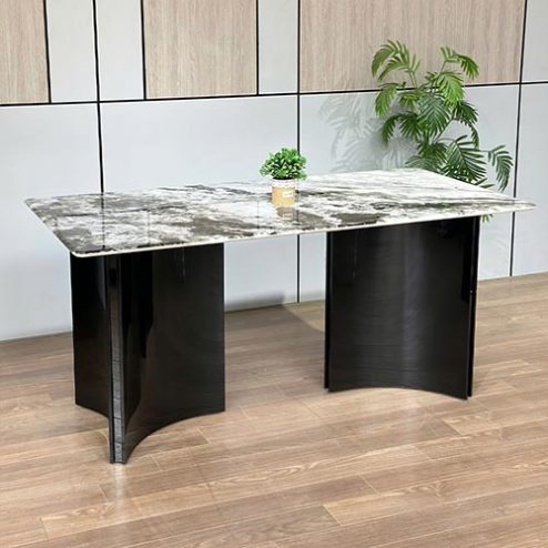 Bàn Ăn Cao Cấp Hiện Đại Mặt Đá Nhập Khẩu BA-2117