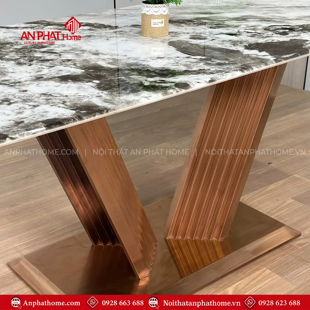 Bàn Ăn Nhập Khẩu Cao Cấp Mặt Đá BA-2133 8 Bàn Ăn Nhập Khẩu Cao Cấp Mặt Đá BA-2133