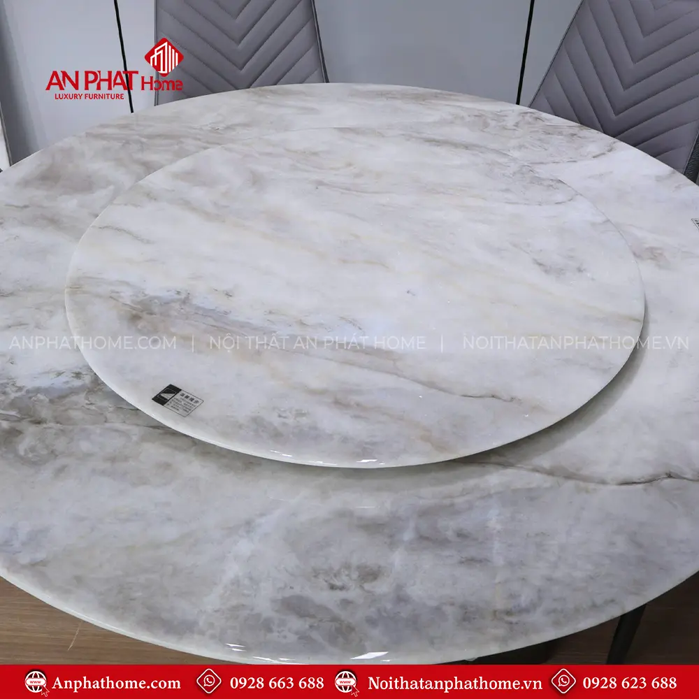 Bàn Ghế Ăn Hiện Đại Mẫu Mặt Tròn Cao Cấp Nhập Khẩu BA-2129 13 Bàn Ghế Ăn Hiện Đại Mẫu Mặt Tròn Cao Cấp Nhập Khẩu BA-2129