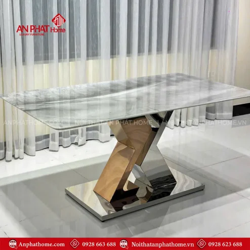 bo ban ghe an mat da khung inox hien dai dep ba 194900002