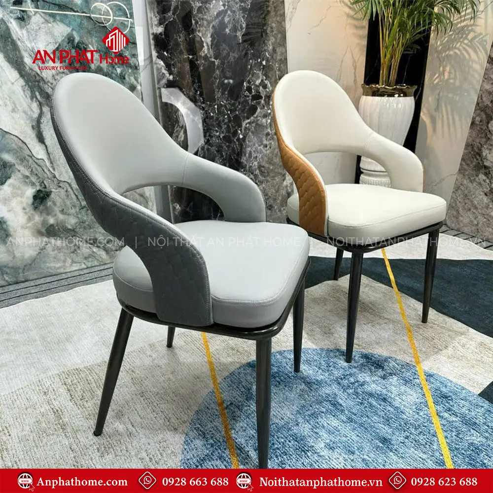 Ghế Ăn Bọc Da PU Hiện Đại Nhập Khẩu Mẫu Alix 8871 5 Ghế Ăn Bọc Da PU Hiện Đại Nhập Khẩu Mẫu Alix 8871