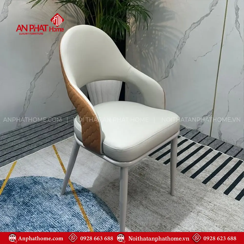 Ghế Ăn Bọc Da PU Hiện Đại Nhập Khẩu Mẫu Alix 8871 6 Ghế Ăn Bọc Da PU Hiện Đại Nhập Khẩu Mẫu Alix 8871