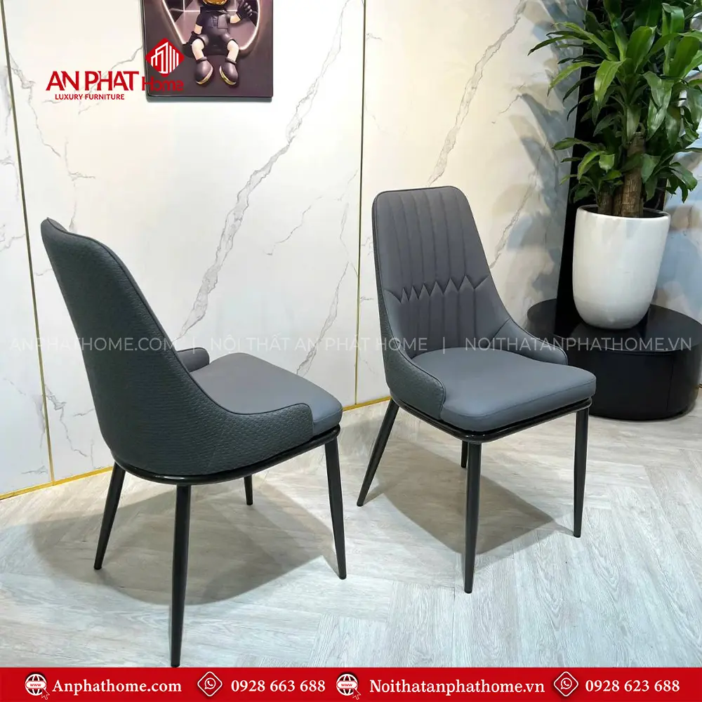 Ghế Cho Bàn Ăn Cao Cấp Nhập Khẩu Bọc Da PU Monet VIP 8853 12 ghe cho ban an cao cap nhap khau boc da pu monet vip 885300002