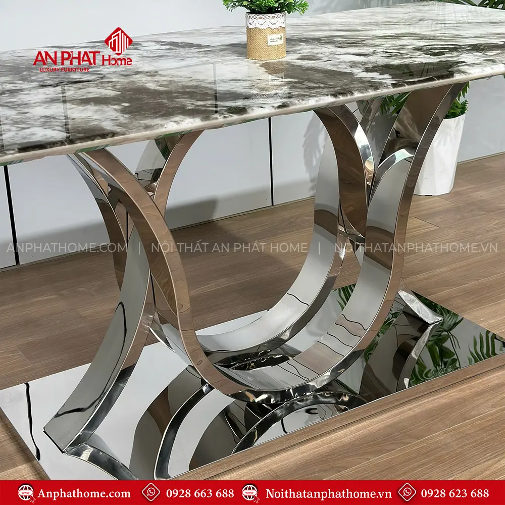 Mẫu Bàn Ăn Hiện Đại Cao Cấp Nhập Khẩu BA-2116 8 Mẫu Bàn Ăn Hiện Đại Cao Cấp Nhập Khẩu BA-2116