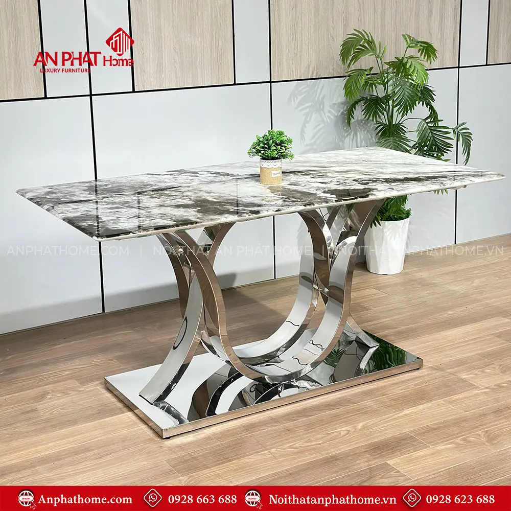 Mẫu Bàn Ăn Hiện Đại Cao Cấp Nhập Khẩu BA-2116 7 Mẫu Bàn Ăn Hiện Đại Cao Cấp Nhập Khẩu BA-2116