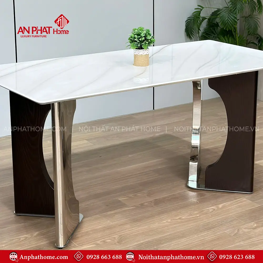 Mẫu Bàn Ăn Hiện Đại Nhập Khẩu Cao Cấp BA-2130 8 Mẫu Bàn Ăn Hiện Đại Nhập Khẩu Cao Cấp BA-2130