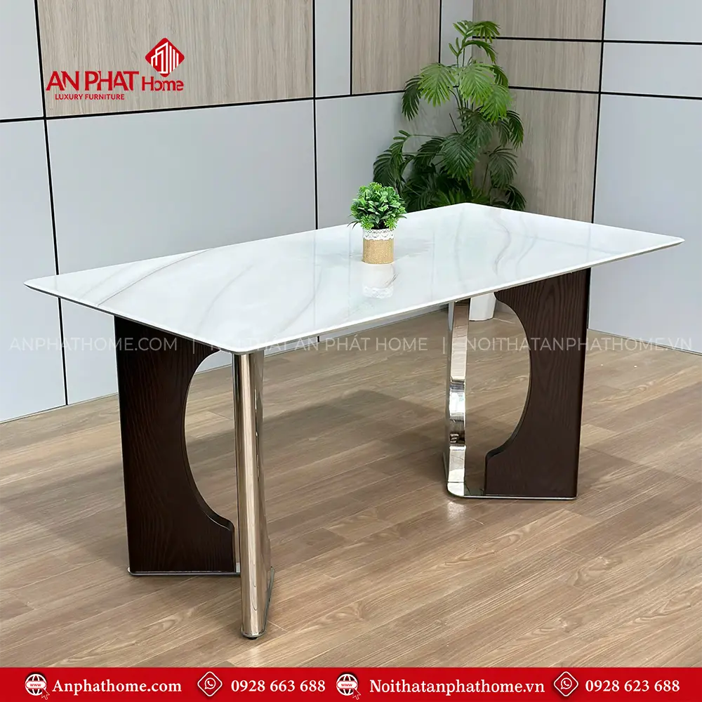 Mẫu Bàn Ăn Hiện Đại Nhập Khẩu Cao Cấp BA-2130 7 Mẫu Bàn Ăn Hiện Đại Nhập Khẩu Cao Cấp BA-2130