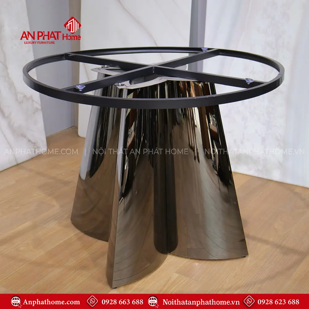 Mẫu Bàn Ăn Tròn Mặt Đá Cao Cấp Nhập Khẩu BA-2128 11 Mẫu Bàn Ăn Tròn Mặt Đá Cao Cấp Nhập Khẩu BA-2128