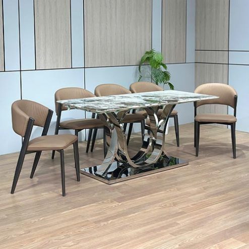 Mẫu Bàn Ghế Ăn Cao Cấp Nhập Khẩu Đẹp BA-2115