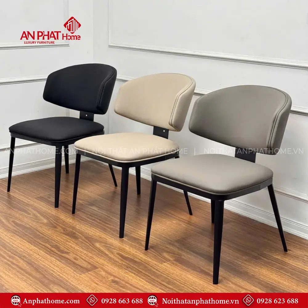 Mẫu Ghế Ăn Bọc Da PU Nhập Khẩu Cao Cấp Leon 6291 13 Mẫu Ghế Ăn Bọc Da PU Nhập Khẩu Cao Cấp Leon 6291