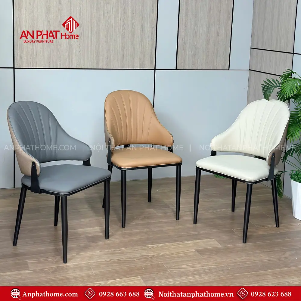Mẫu Ghế Ăn Nhập Khẩu Bọc Da PU Cao Cấp Chống Xước G6344 14 Mẫu Ghế Ăn Nhập Khẩu Bọc Da PU Cao Cấp Chống Xước G6344