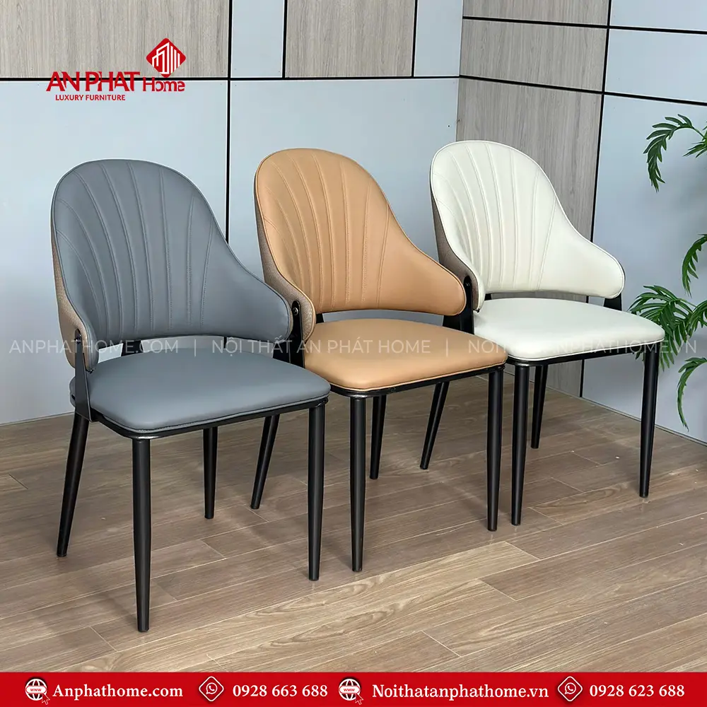 Mẫu Ghế Ăn Nhập Khẩu Bọc Da PU Cao Cấp Chống Xước G6344 13 Mẫu Ghế Ăn Nhập Khẩu Bọc Da PU Cao Cấp Chống Xước G6344