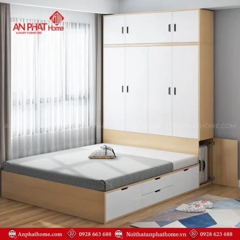 Combo giường tủ hiện đại TA-676