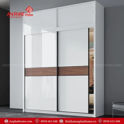 Tủ áo 2 cánh lùa TA-704