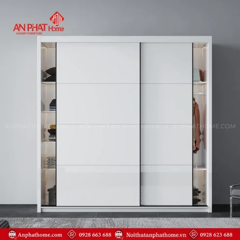 Tủ quần áo cửa kéo ngang