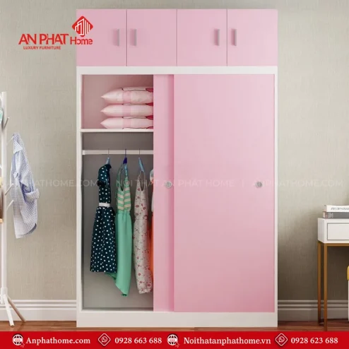 Tủ quần áo cửa lùa 2 cánh