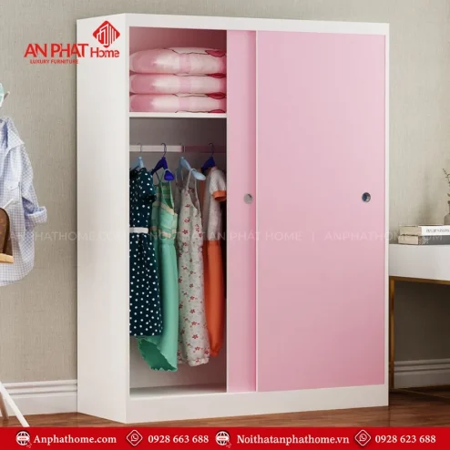 Tủ quần áo cửa kéo ngang