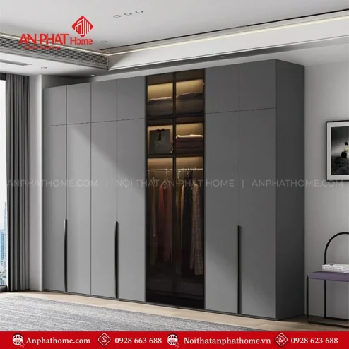 Mẫu tủ đựng quần áo đẹp hiện đại