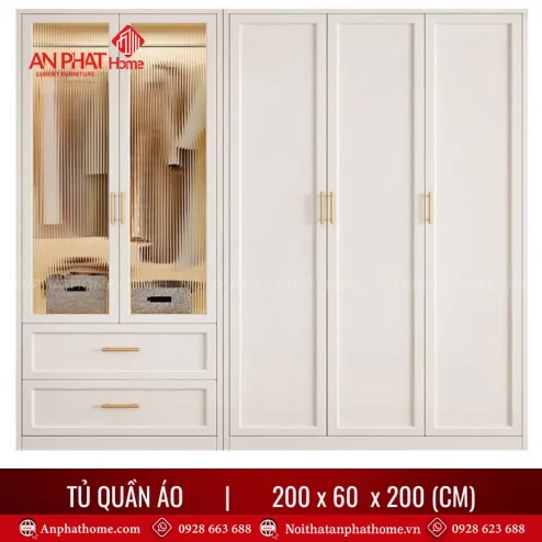 Đóng và thiết kế tủ quần áo thông minh giá rẻ tại Hà Nội, TPHCM và các tỉnh