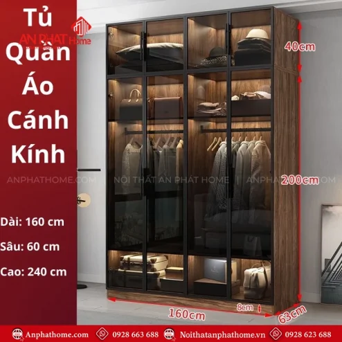 Tu dung quan ao canh kinh TA 688 4