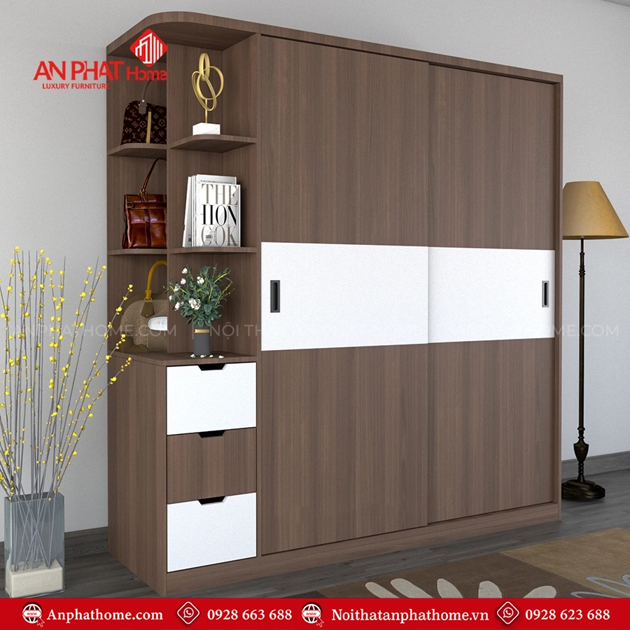 Tủ đựng quần áo đẹp giá rẻ TA-702 12 Mẫu tủ quần áo cho phòng ngủ nhỏ
