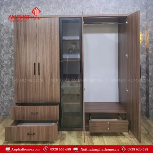 Thiết kế tủ quần áo cho phòng ngủ nhỏ