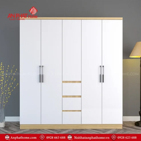 Tủ quần áo 4 cánh đẹp TA-700