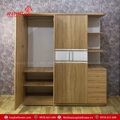 Mẫu thiết kế tủ quần áo thông minh