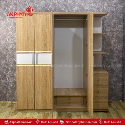Thiết kế tủ quần áo cho phòng ngủ nhỏ