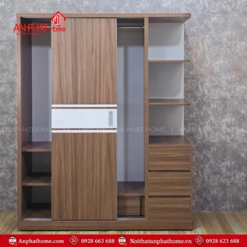 Đóng tủ quần áo cho phòng nhỏ