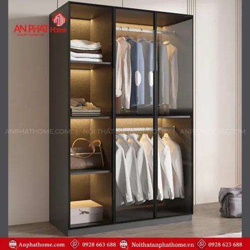 Thiết kế tủ quần áo cho phòng ngủ nhỏ