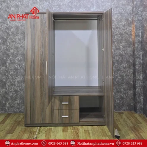 Mẫu tủ quần áo cánh lùa đẹp