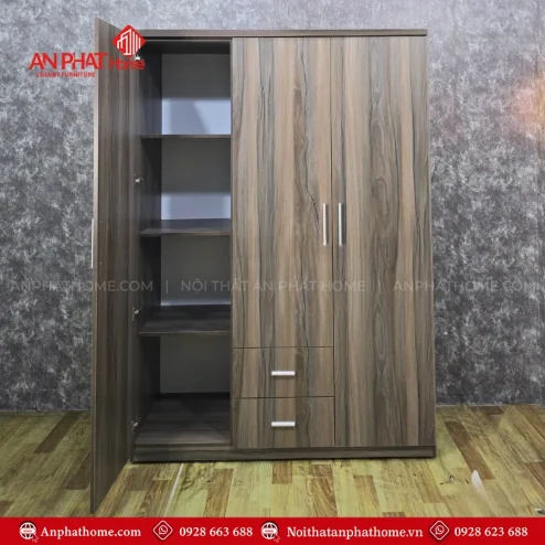 Mẫu tủ quần áo trong phòng ngủ hiện đại